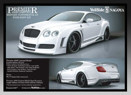 Bentley Continental GT WIDE BODY KIT Premiere 4509 ~ebhf